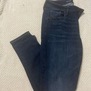 Old Navy Women's Rockstar Dark Blue Jeans